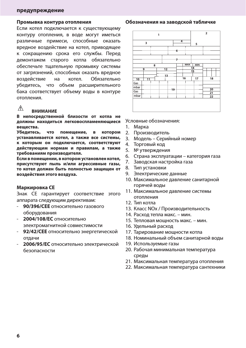 Предупреждение