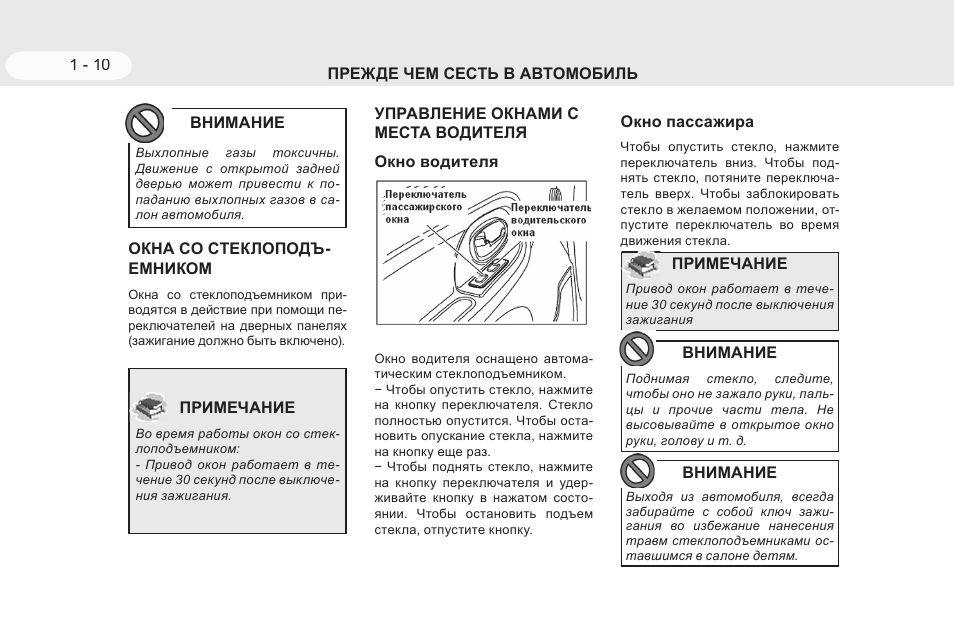 ПРЕЖДЕ ЧЕМ СЕСТЬ В АВТОМОБИЛЬ...