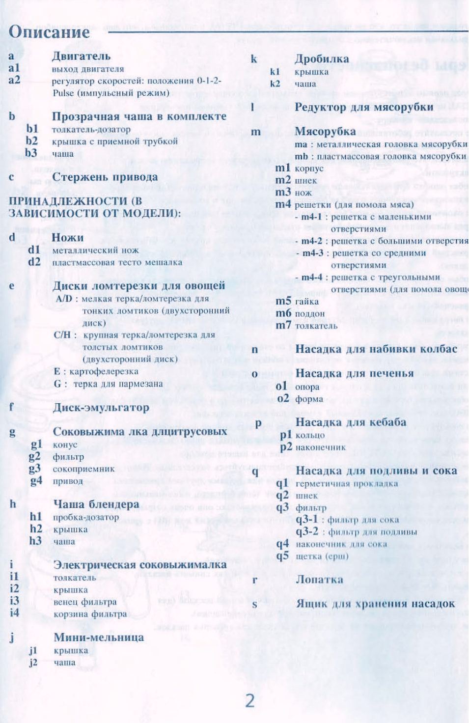Описание