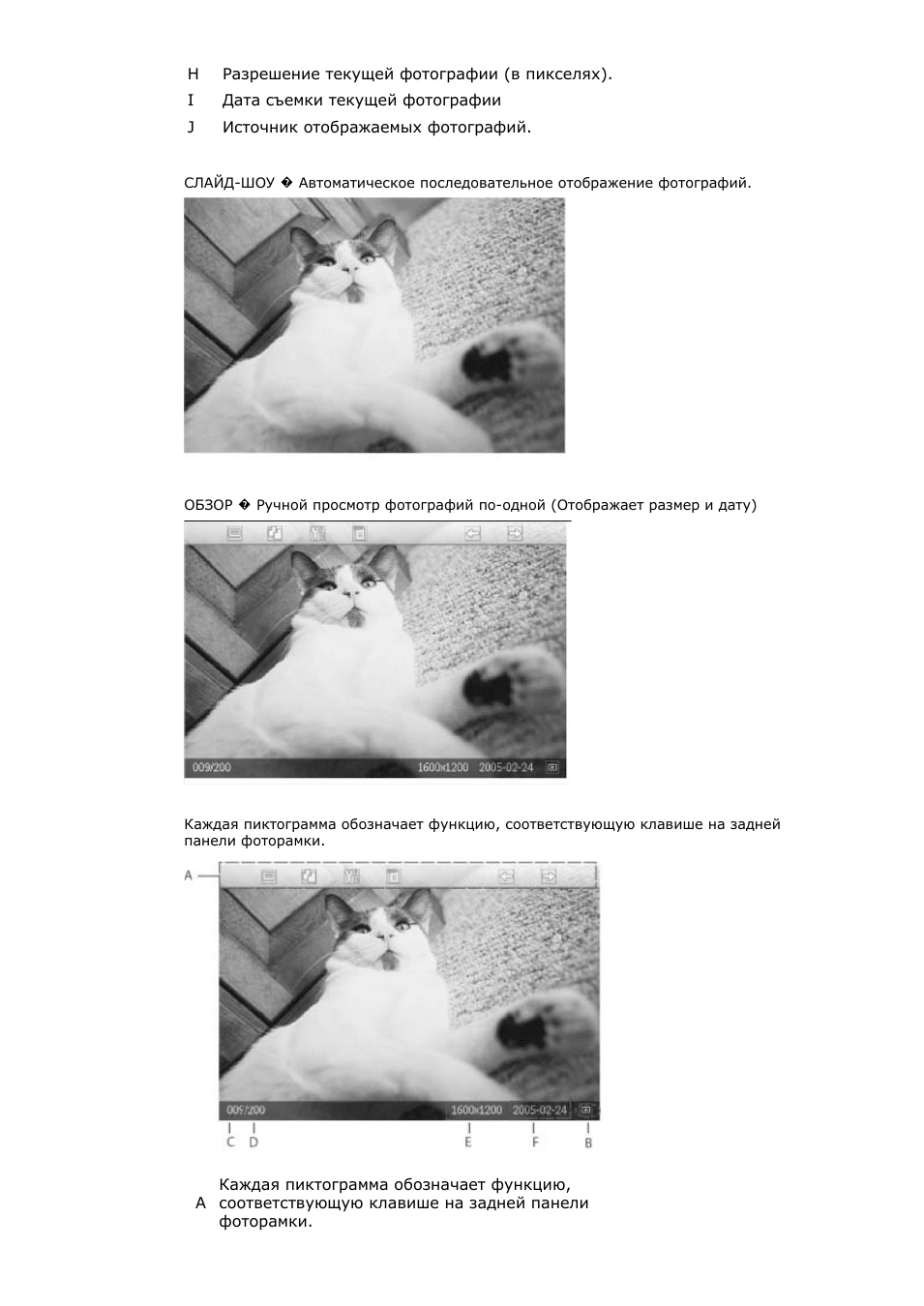 H Разрешение текущей фотографии...