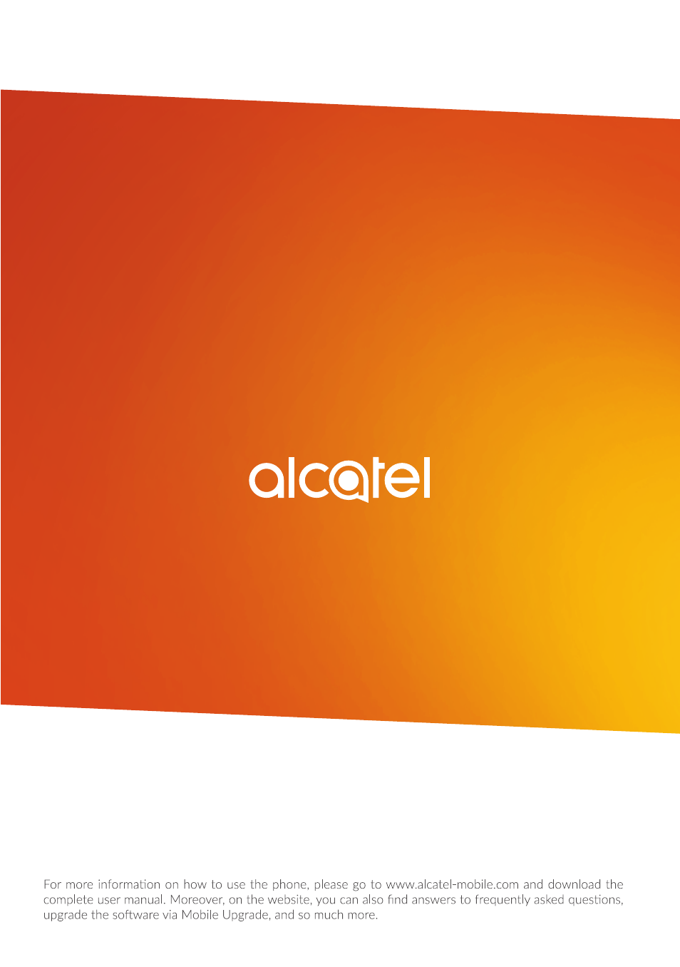 Сотовые телефоны Alcatel