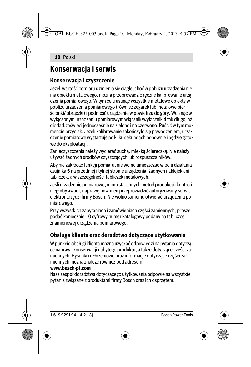 Konserwacja i serwis