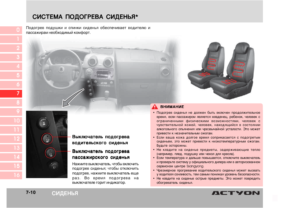 Замена предохранителя напротивотуманках SsangYong Rexton (2G), 2,7 л, 2012 год