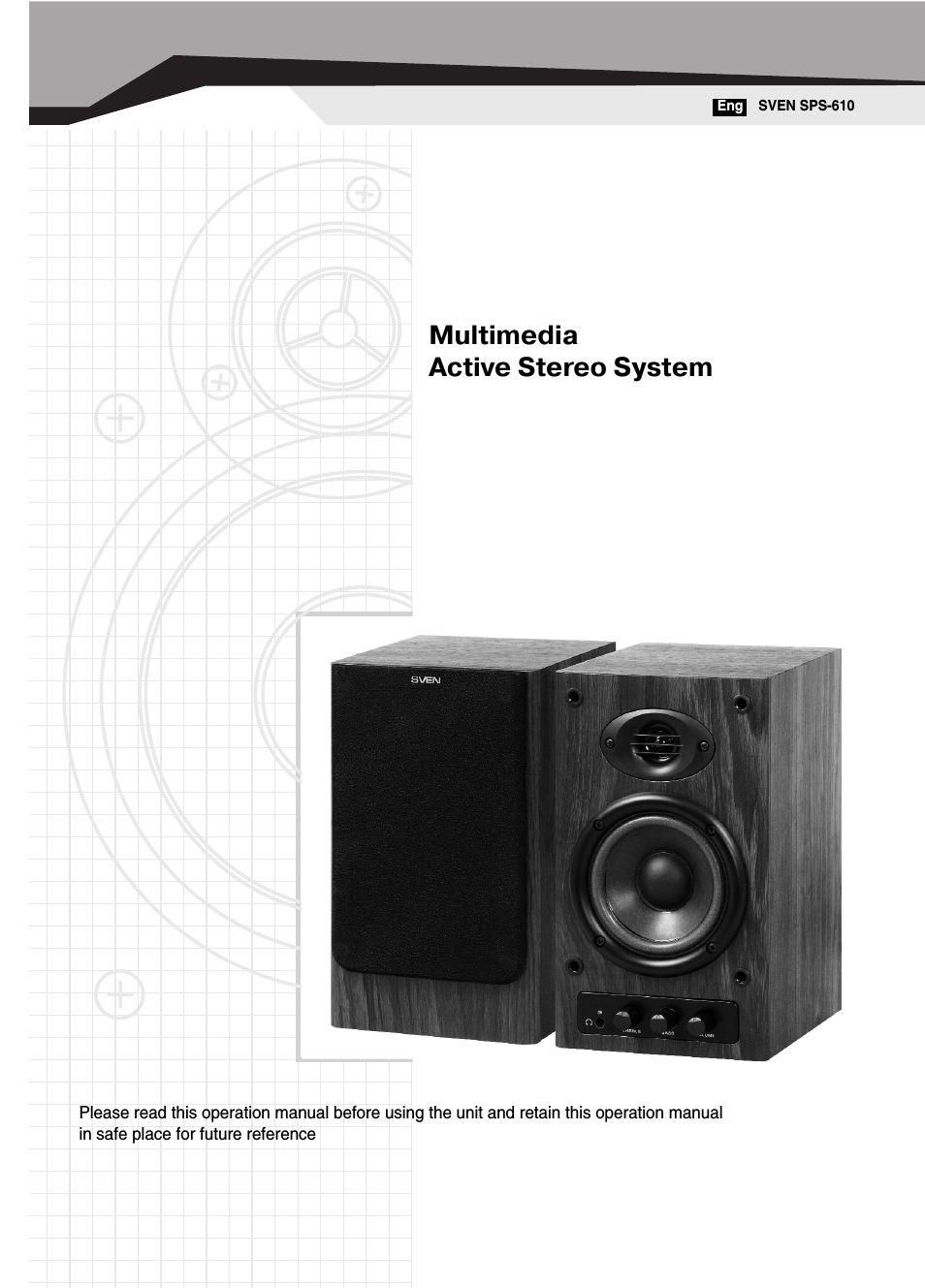 Multimedia active stereo system