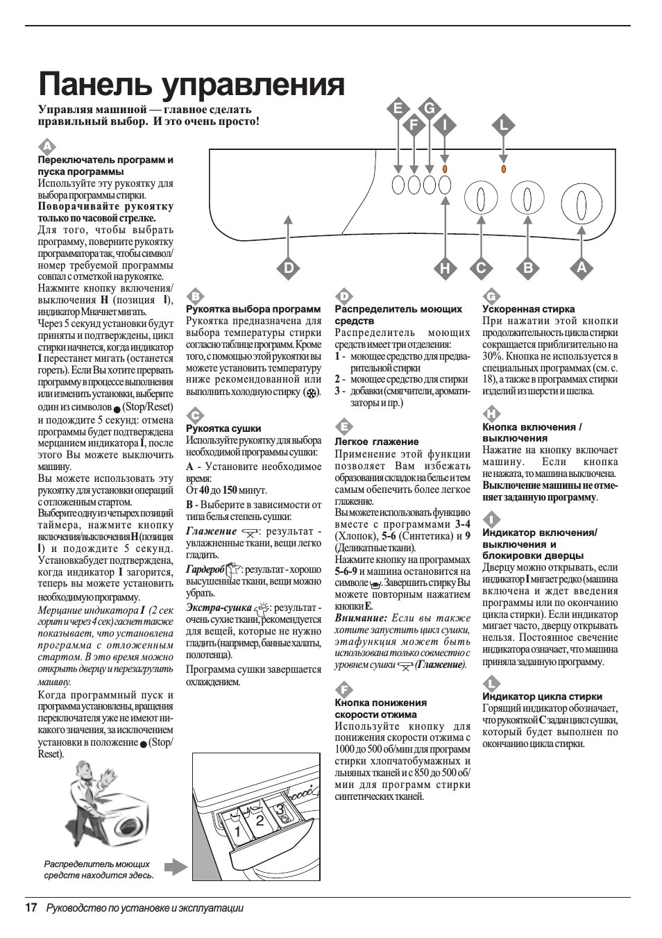 Панель управления