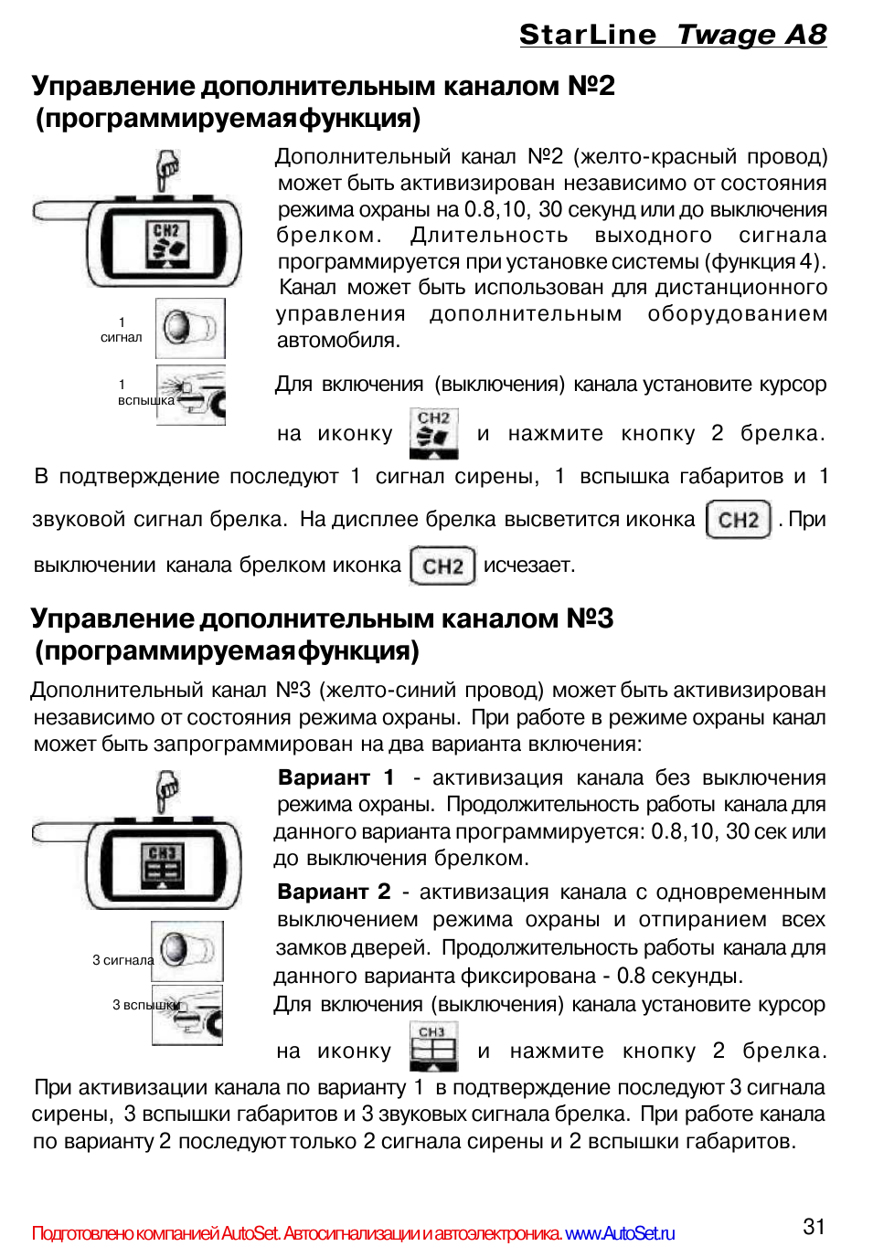 Как запрограммировать брелок а9