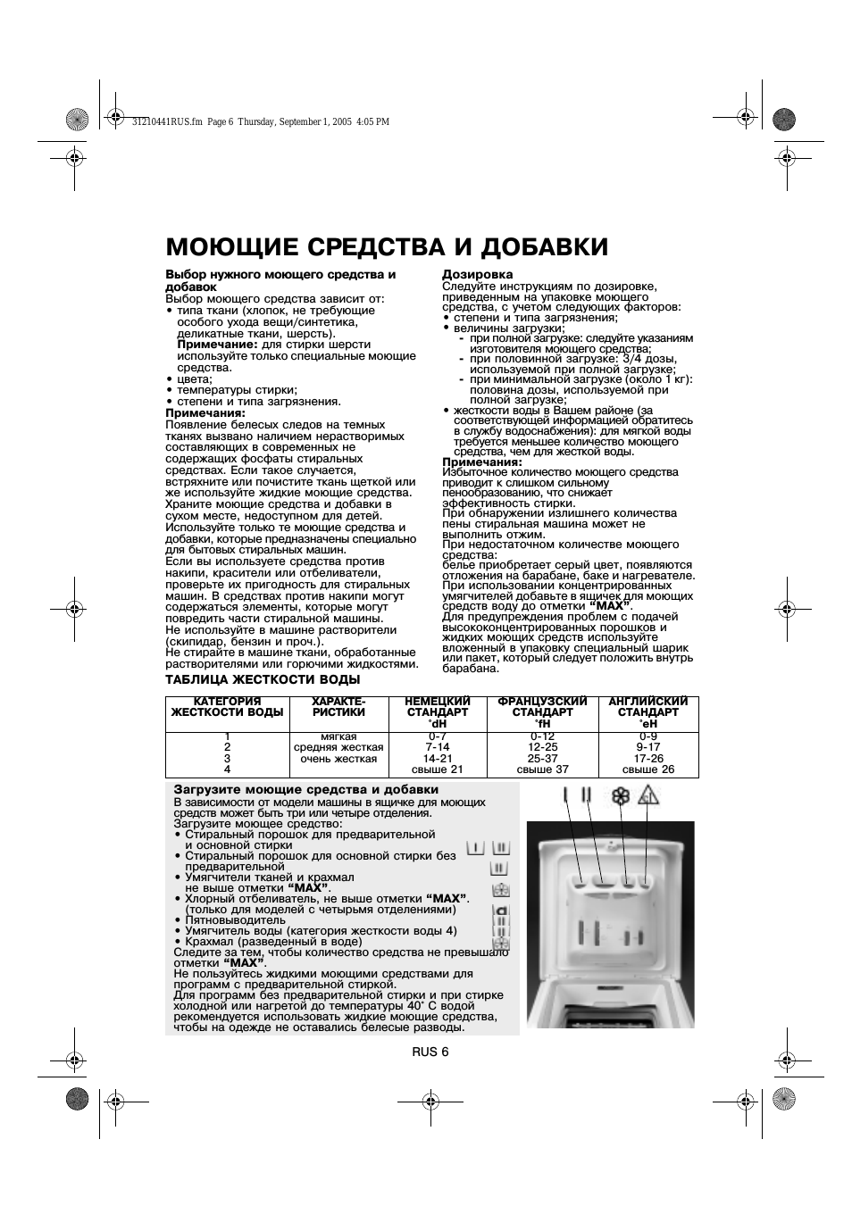 Моющие средства и добавки