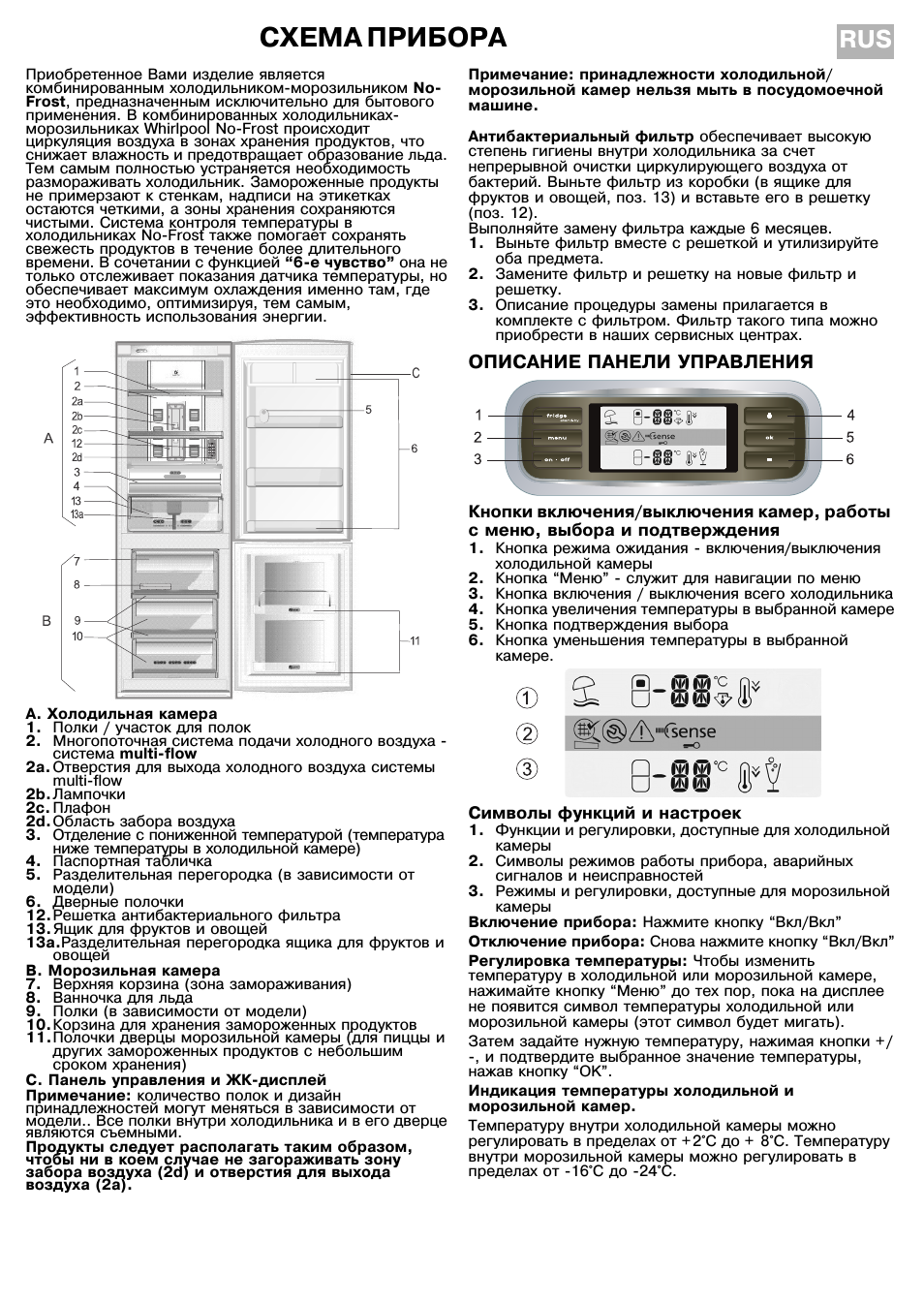 Схема прибора