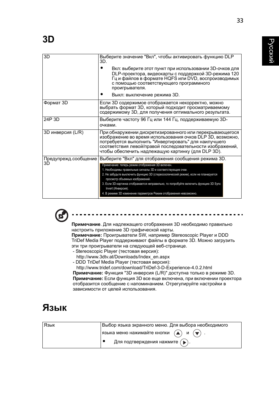 Язык, Ру сский