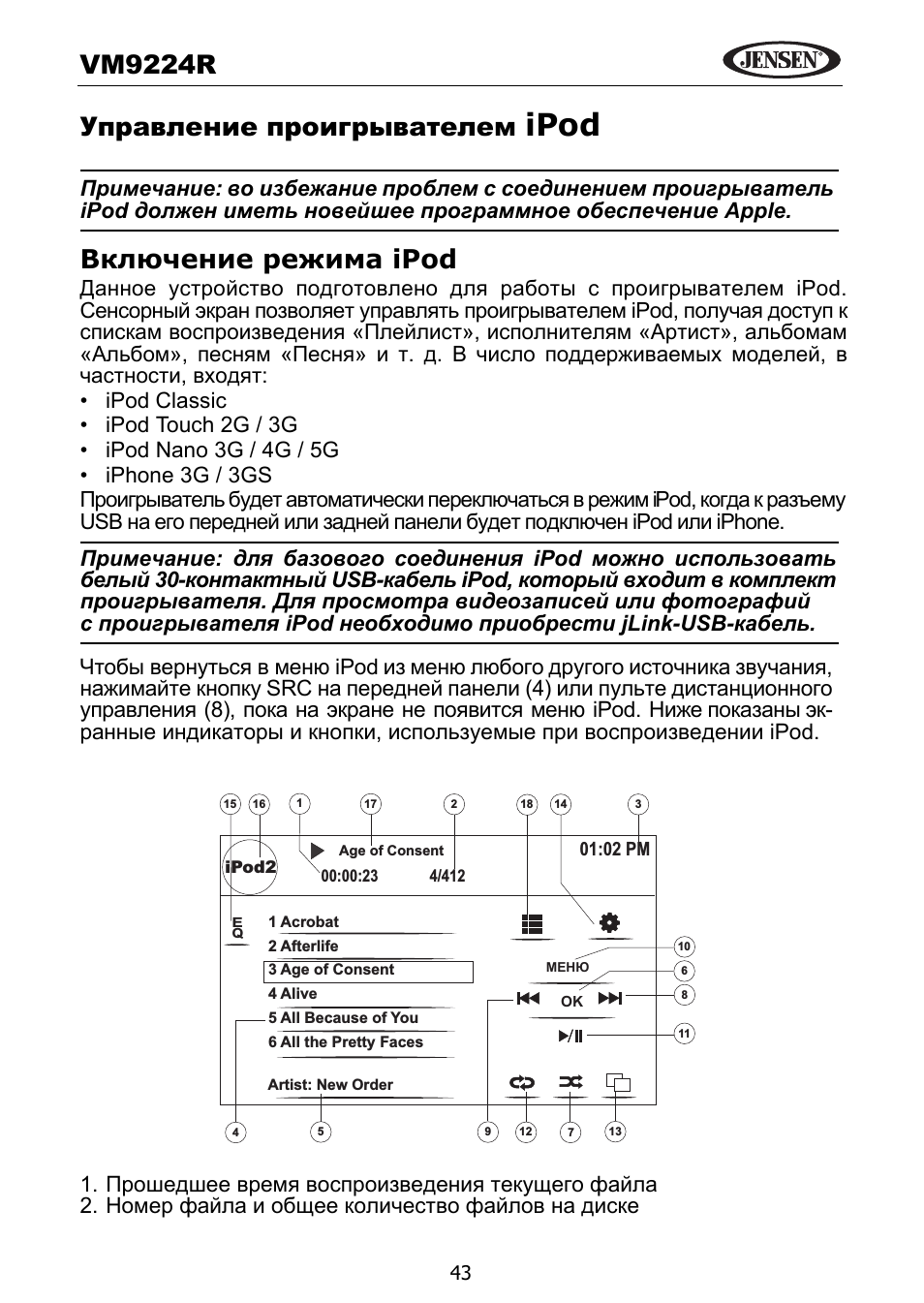 Ipod, Vm9224 r п а ни п ои а