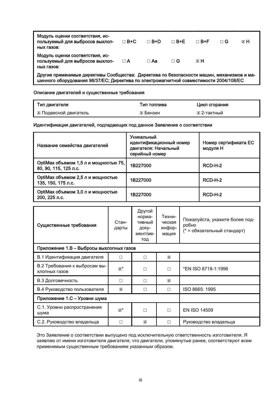 iii   Модуль оценки соответствия, ис...
