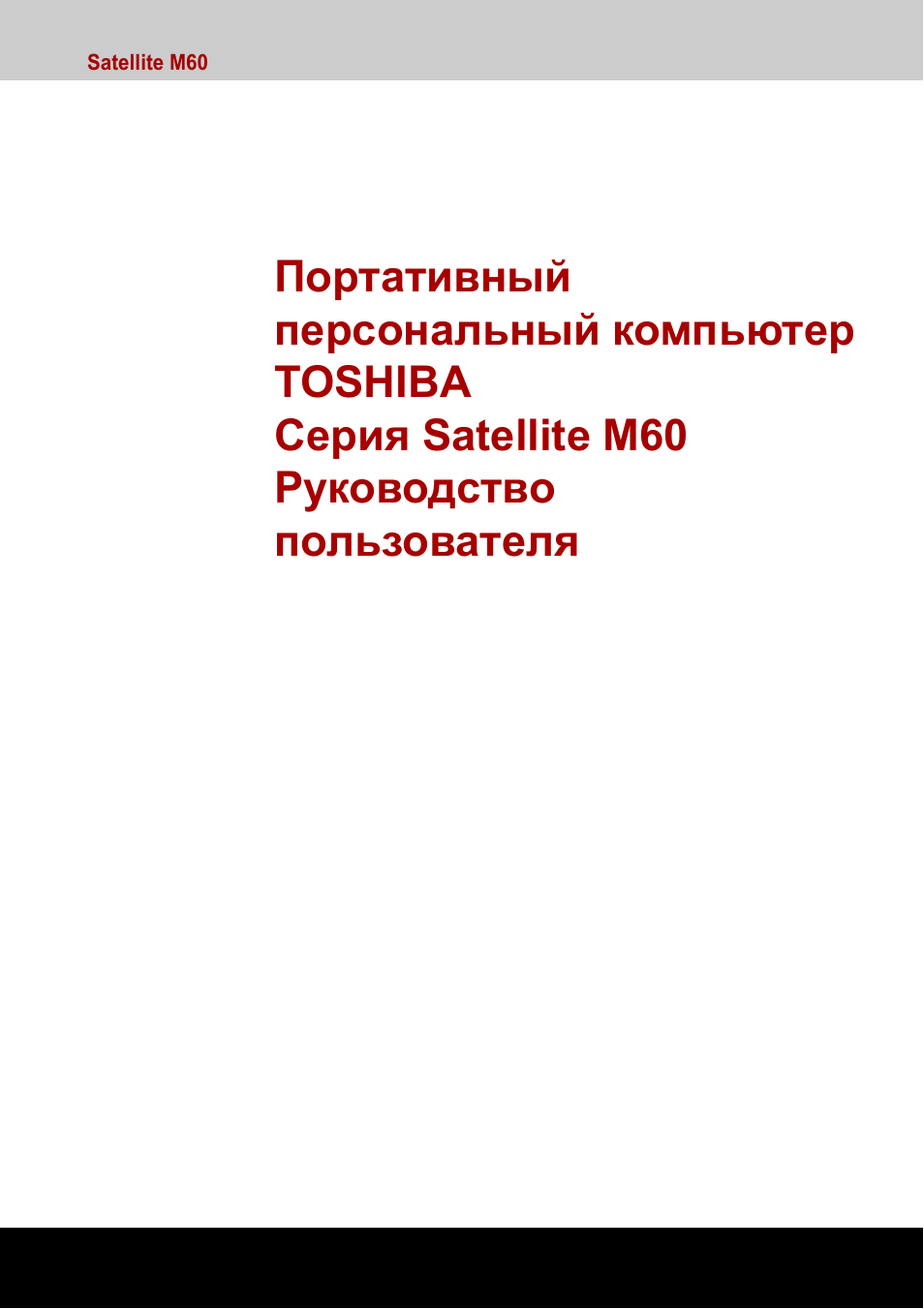 Видео Аксессуары Toshiba