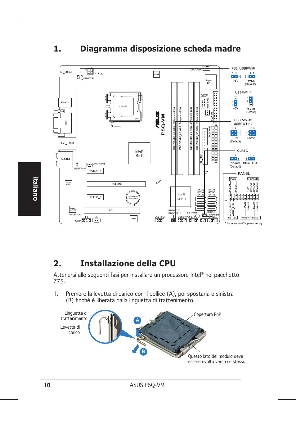 Схема материнской платы asus p5b