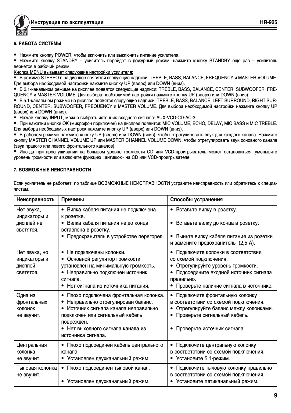 Инструкция по эксплуатации  ...
