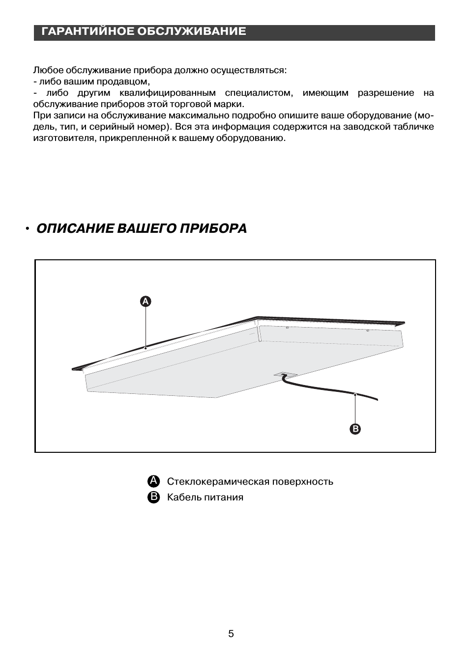 Описание вашего прибора