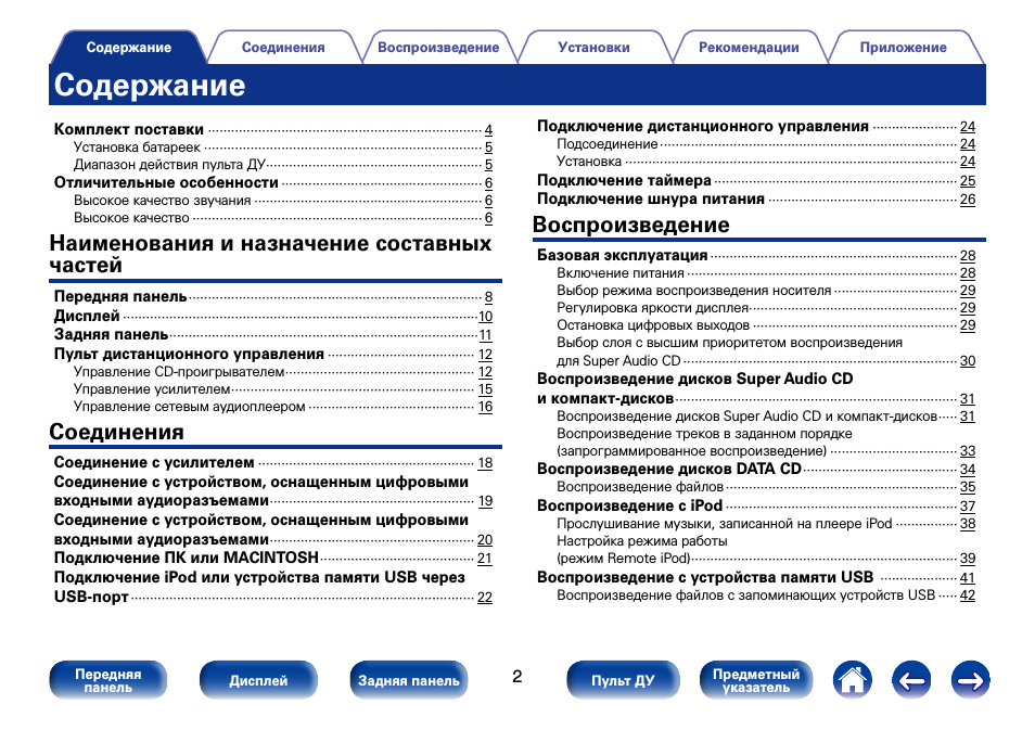  Приложение Рекомендации Установки Воспроизведение Соединени...