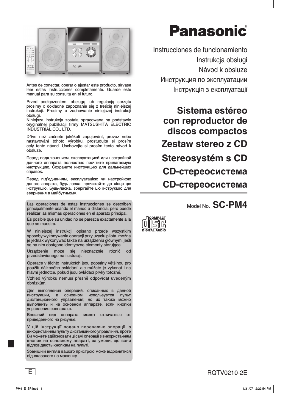 Instrucciones de funcionamiento Instrukcja obs...