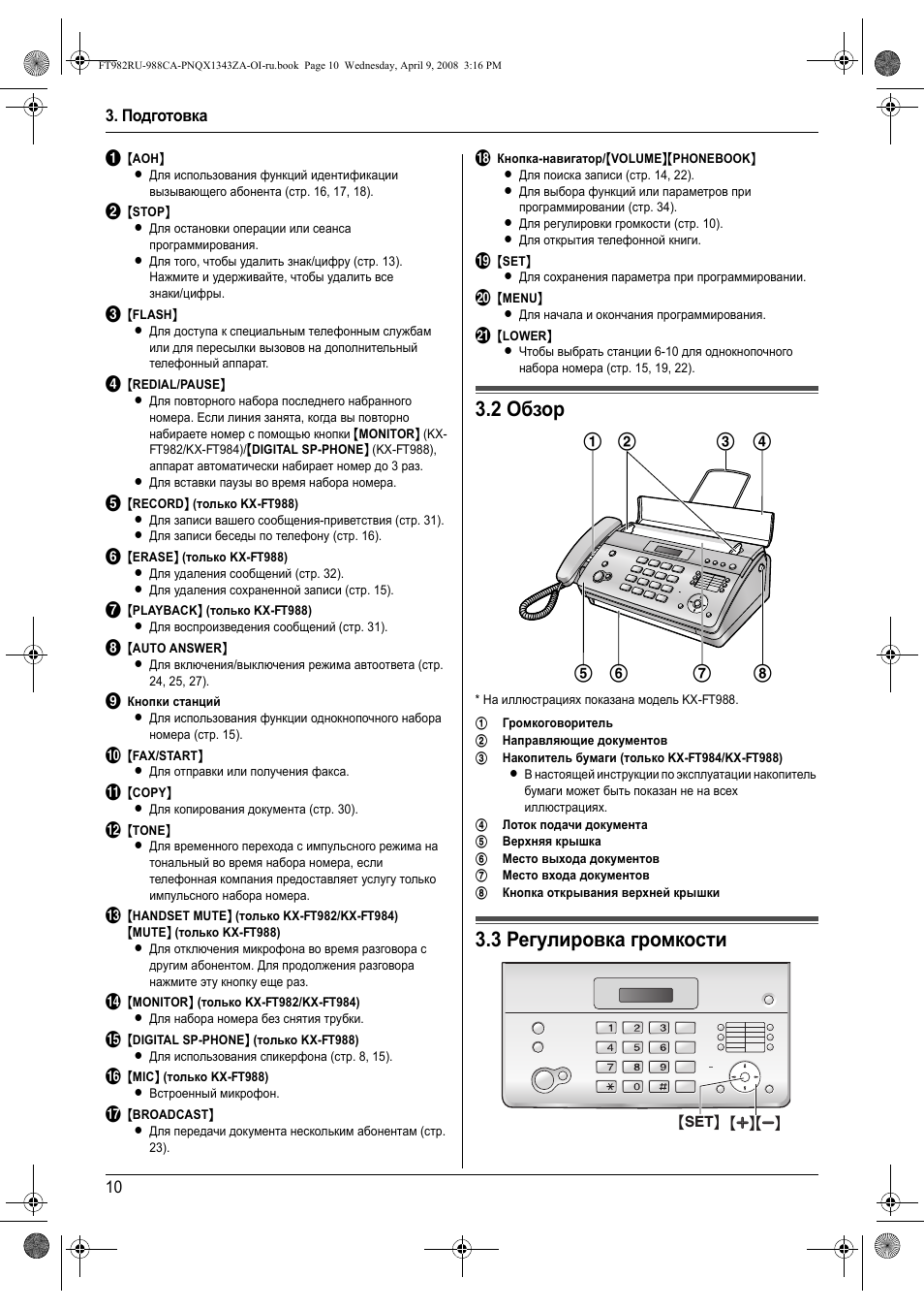О²ганы уп²авлениш, 2 обзо, Г²омкость