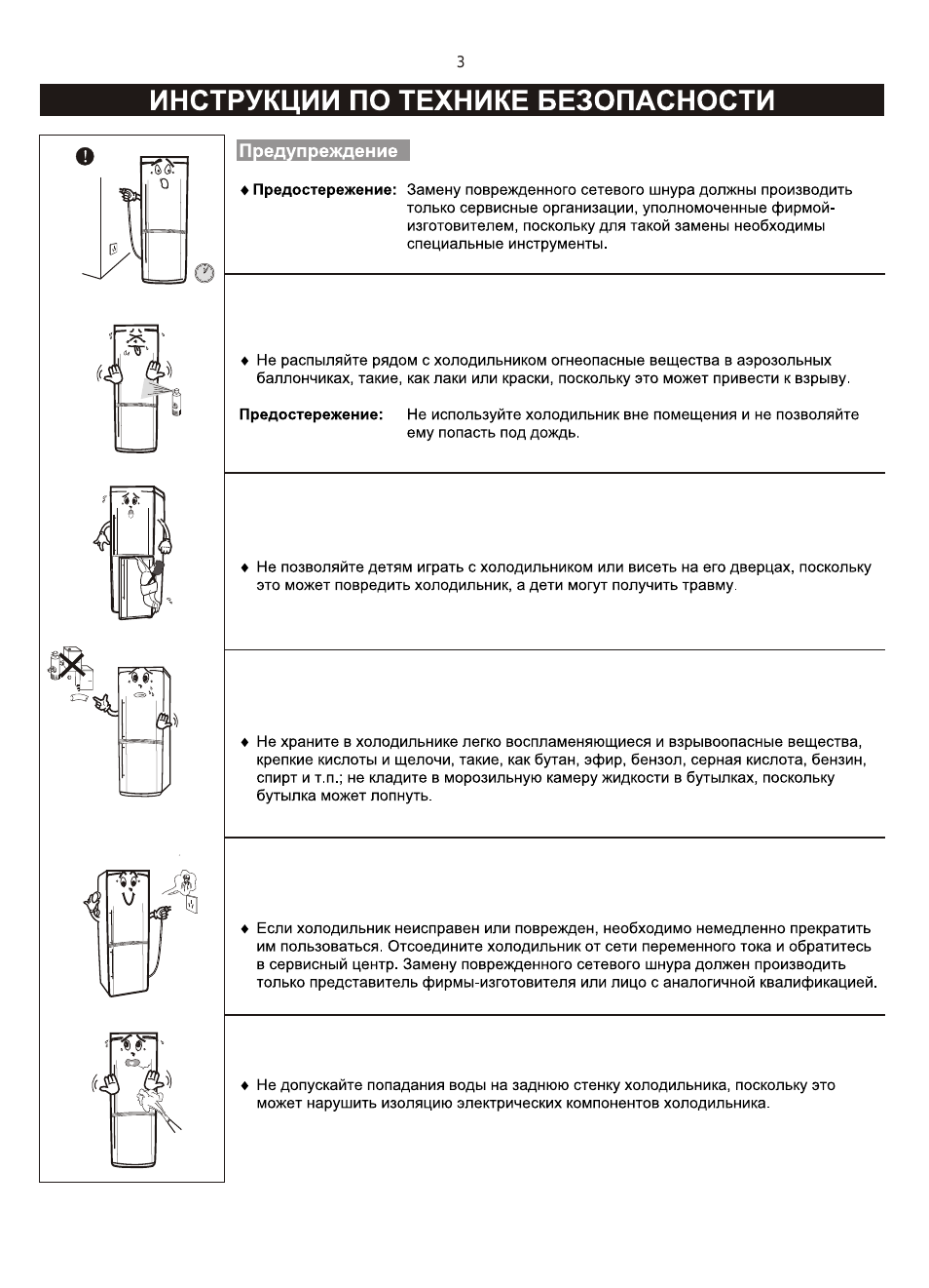 Инструкции по технике безопасности, Инструкции, Технике безопасности