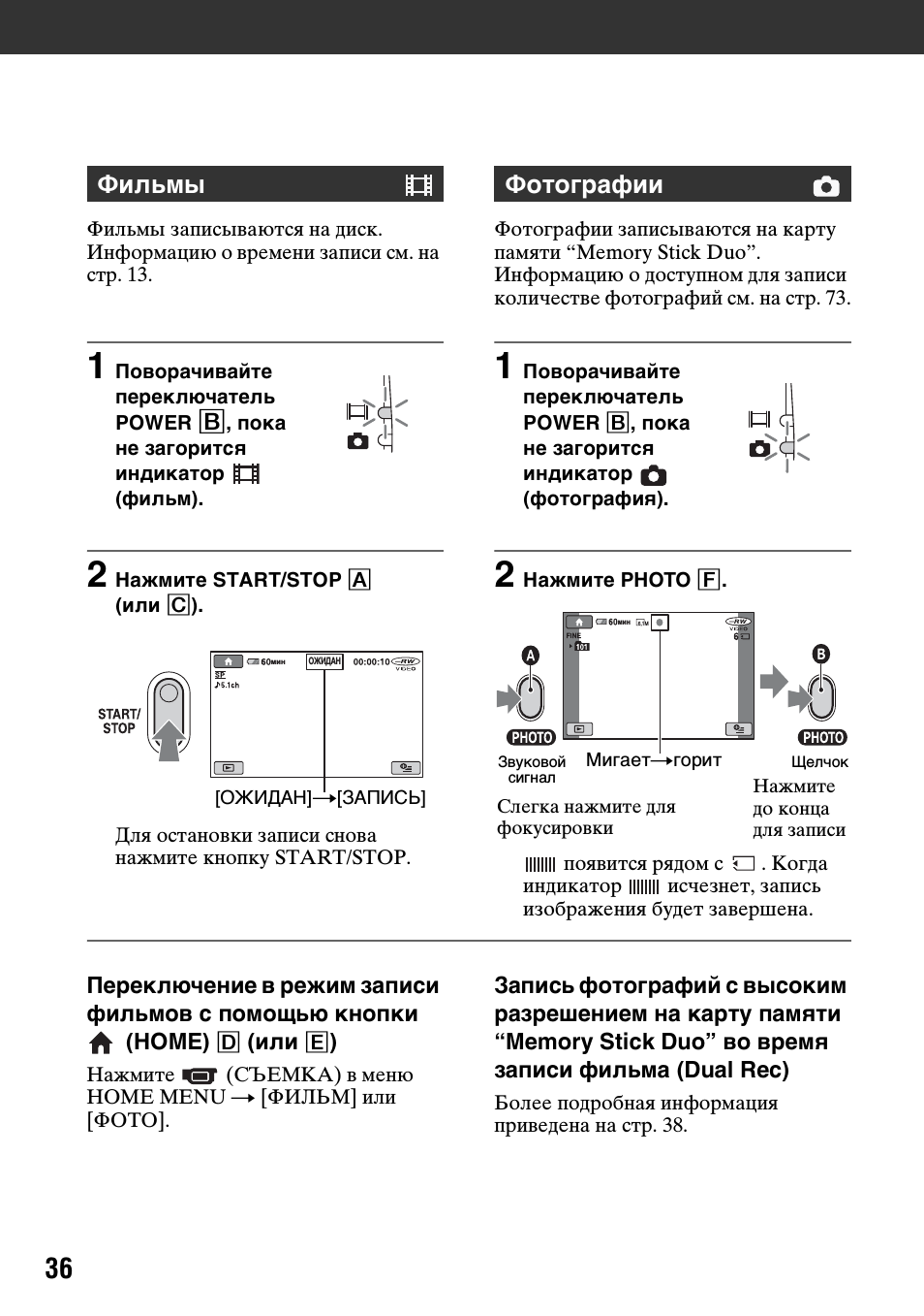 Фильмы, Фотографии