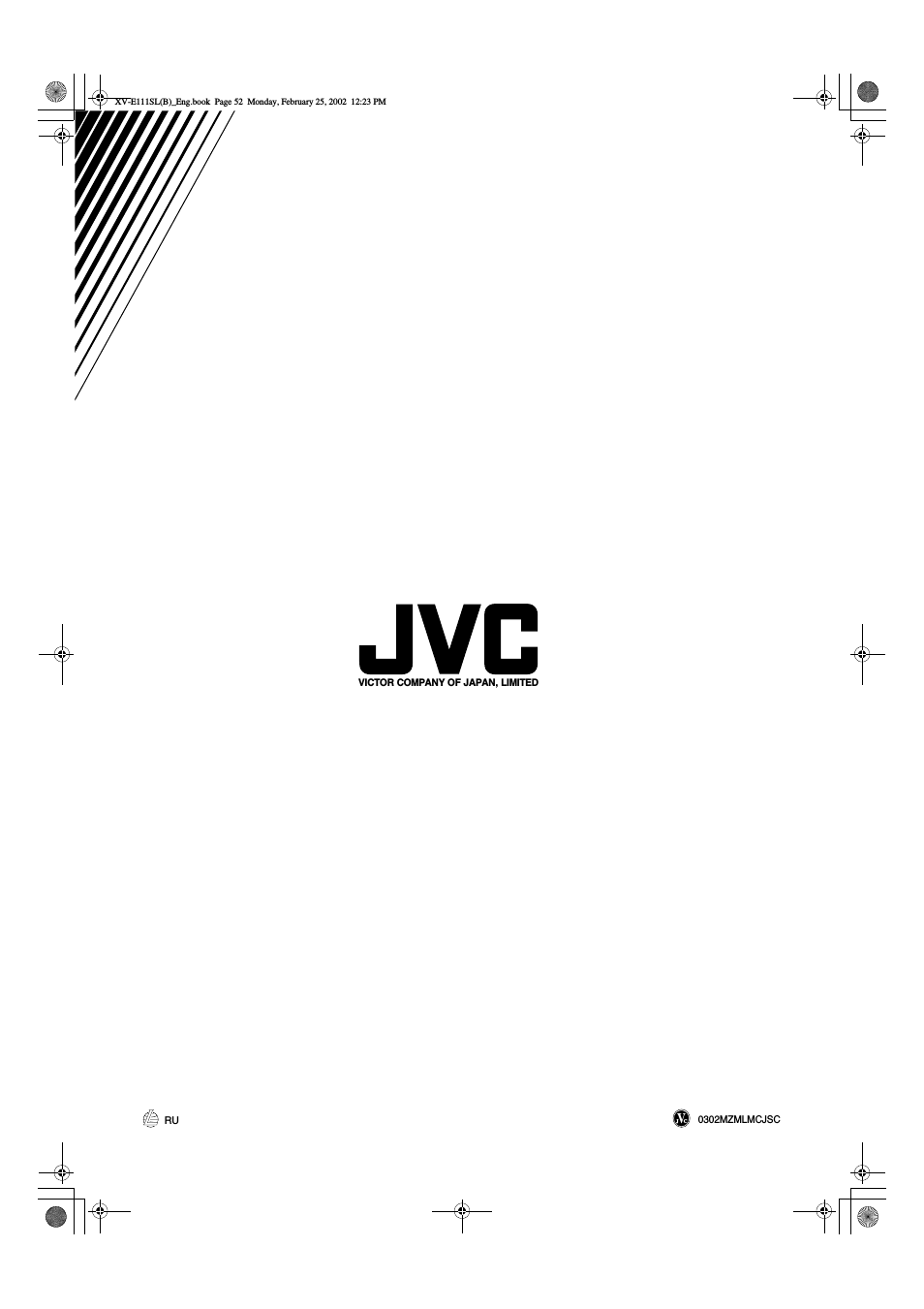 MZMLMCJSC VICTOR COMPANY OF JAPAN, LIMITED XV...